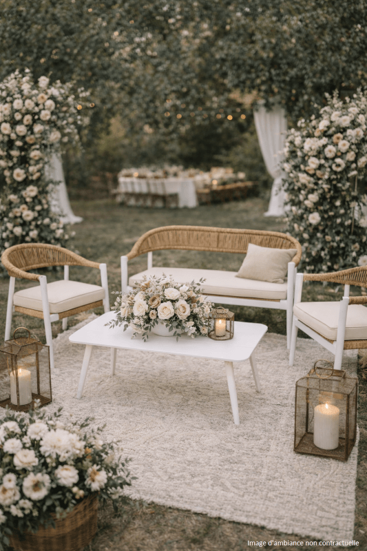 Ensemble Lounge extérieur/intérieur