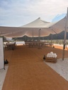 Tente stretch nomade   - 10 x 15 m 