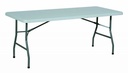 MESA PLEGABLE 183 x 76 cm – 6 personas – Gris