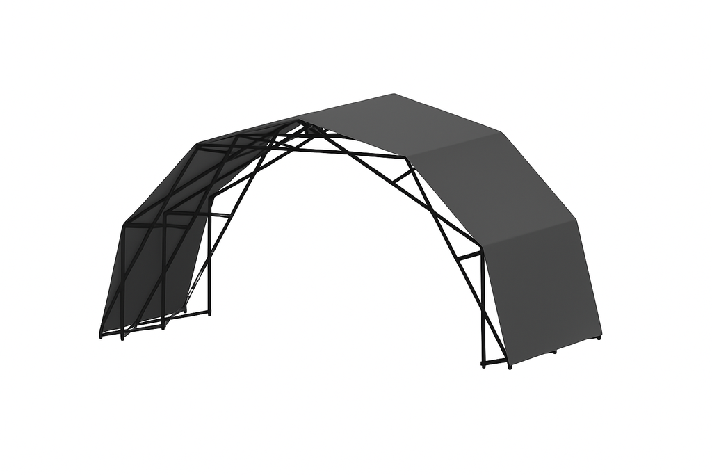 Black Dome Tent - 1000 possibilities