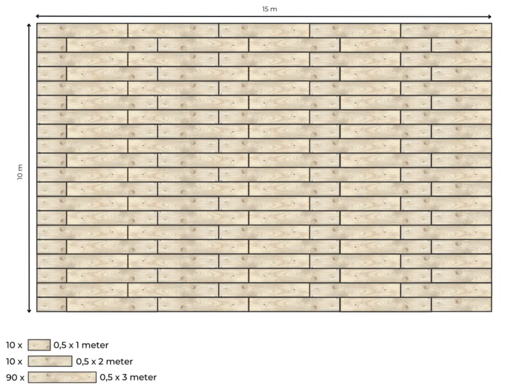Pavimento Completo 10 x 15 m