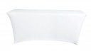 Funda extensible para buffet 183 x 76 cm blanca