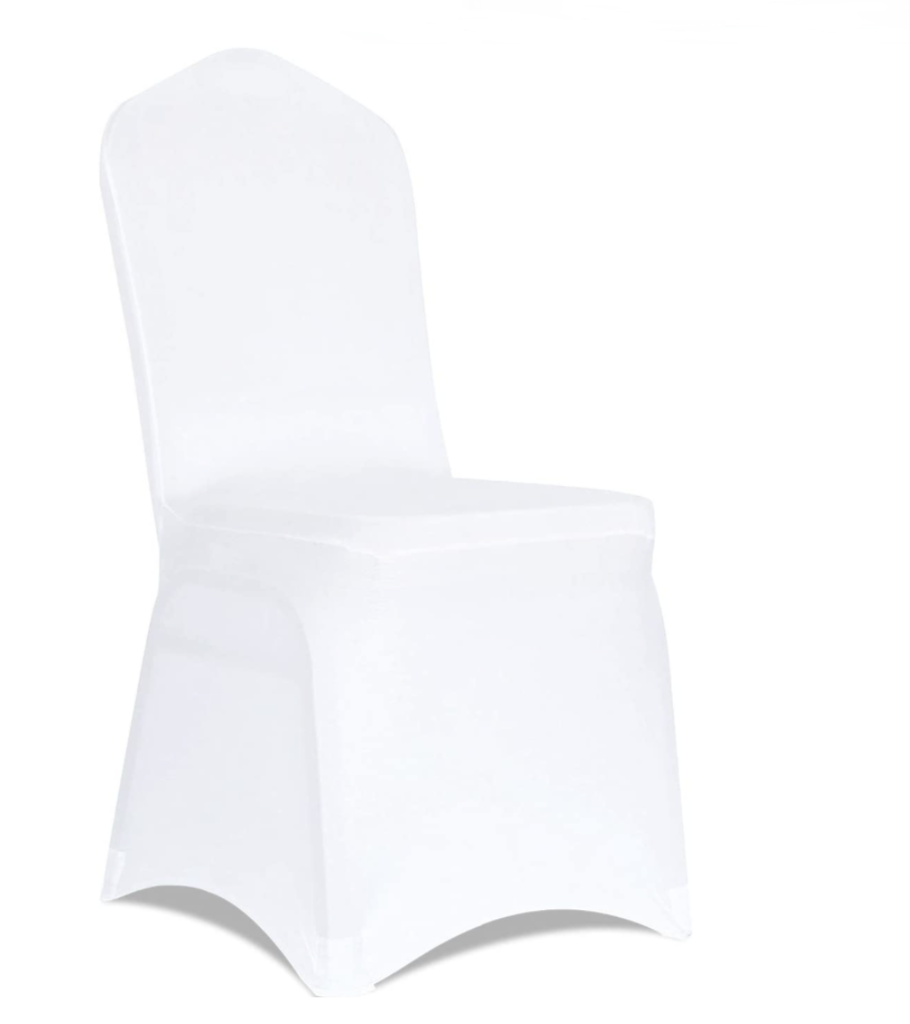 Funda blanca para silla