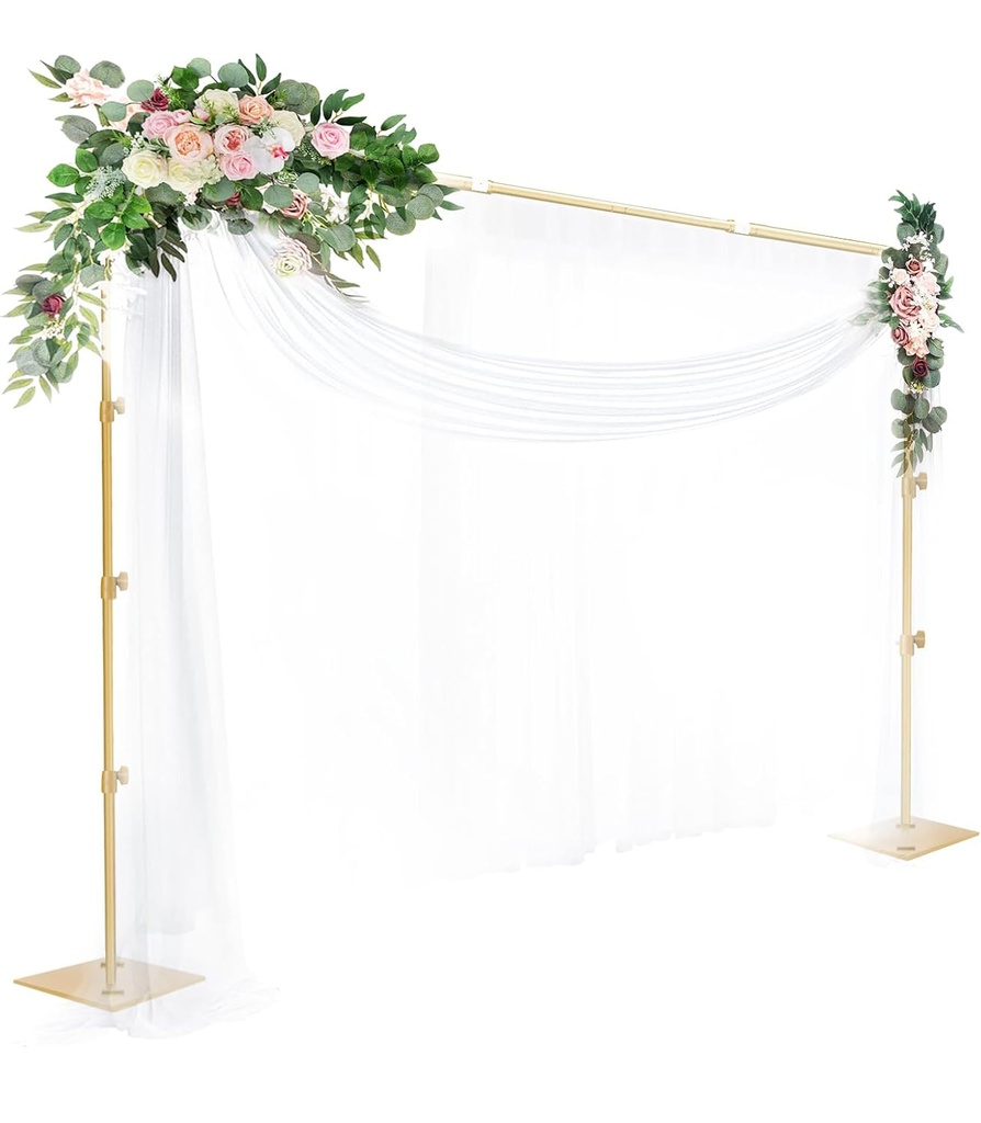 Soporte ajustable color dorado