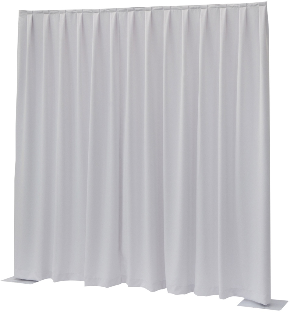 White Wentex curtain 3 m wide × 4 m high