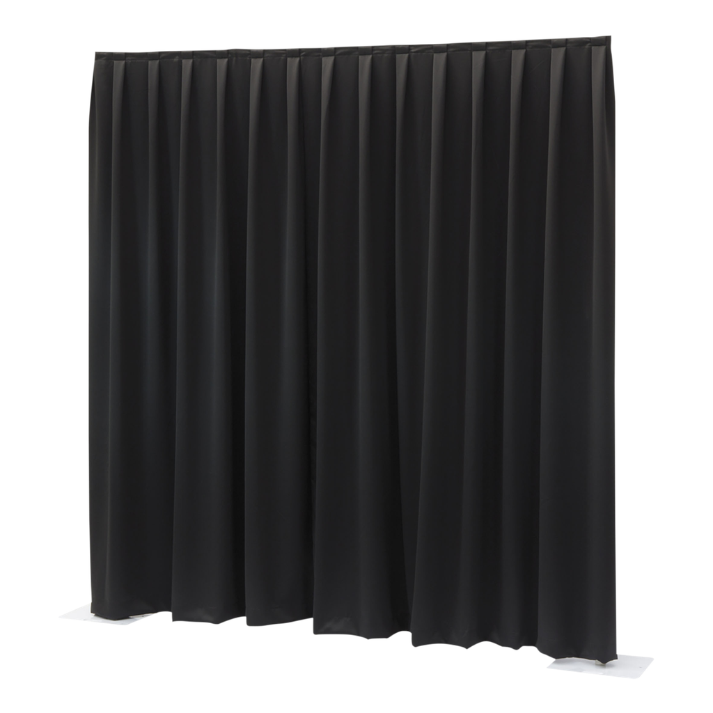 Rideau Wentex noir 3m large x 2,5m haut