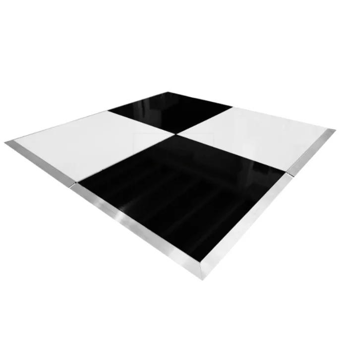 Piste de danse 20m2 Noir & blanc