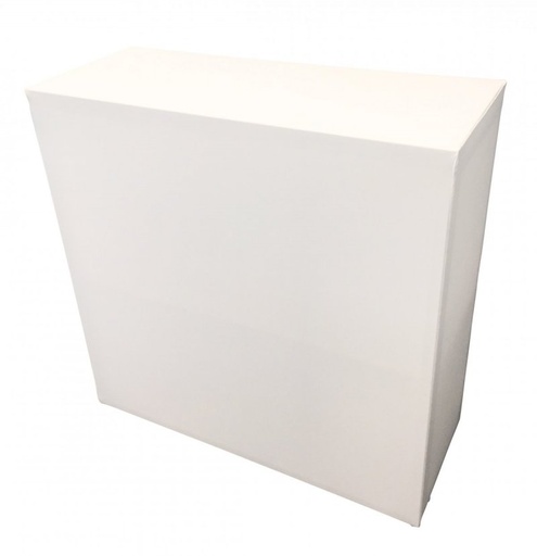 FOLDING RECEPTION DESK White