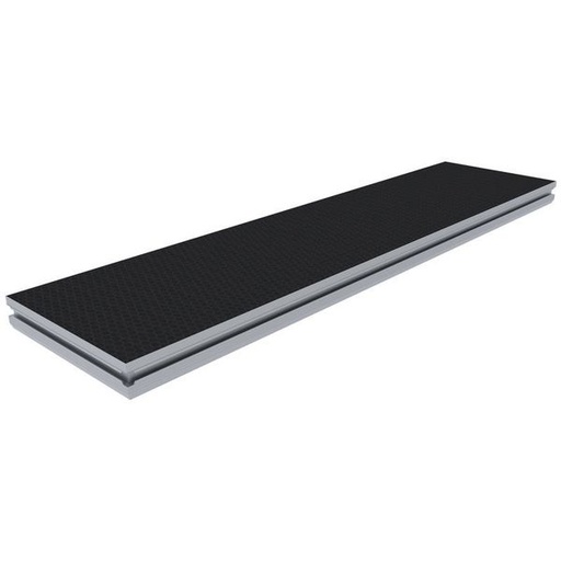 Elemento podio Stairville 2 m x 0,5 m altura 30/60 cm