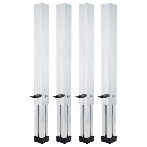 Stairville hohe Füsse 4x 60–100 cm