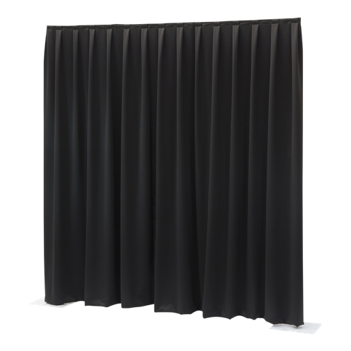 Tenda Wentex nera 3 m larghezza × 2,5 m altezza