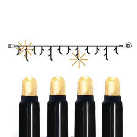 System 24 Extra, luces tipo carámbano intermitentes