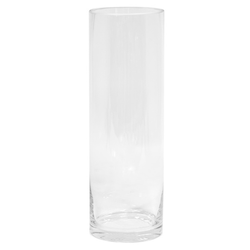 Cilindro de vidrio Ø10 cm h30 cm