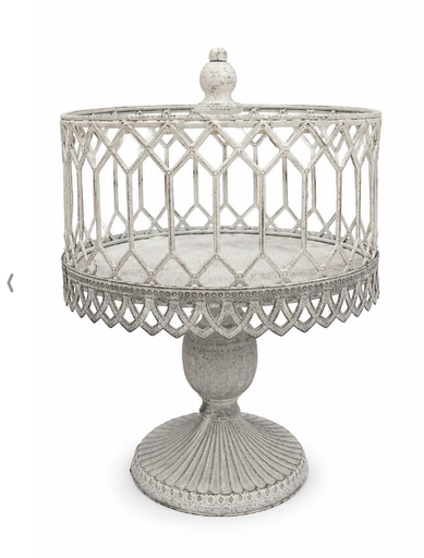 Déco métalique porte-gateau/support bougie
